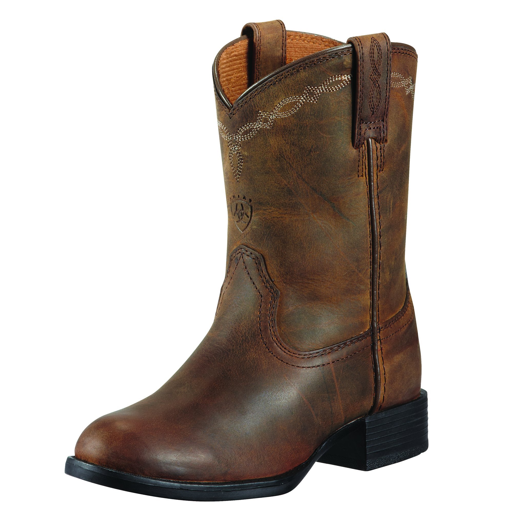 Brands :: Ariat :: Ariat Kids Heritage Roper Distressed Brown