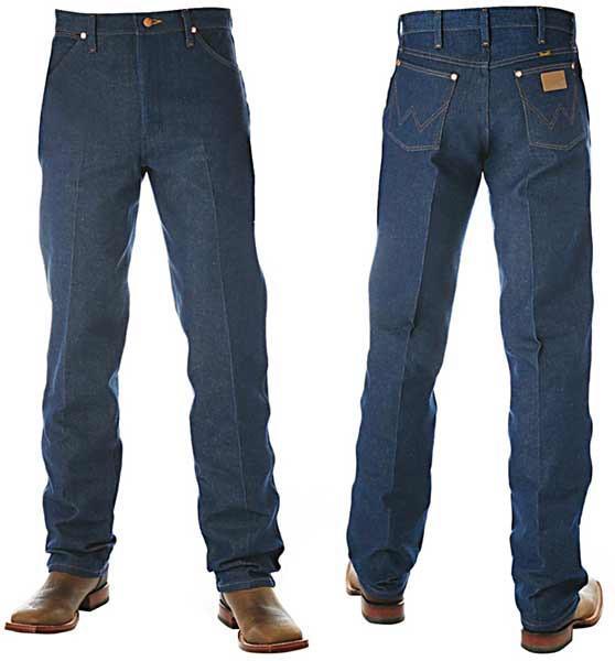 Brands :: Wrangler :: Wrangler 13MWZ Original Fit Jean Unwashed