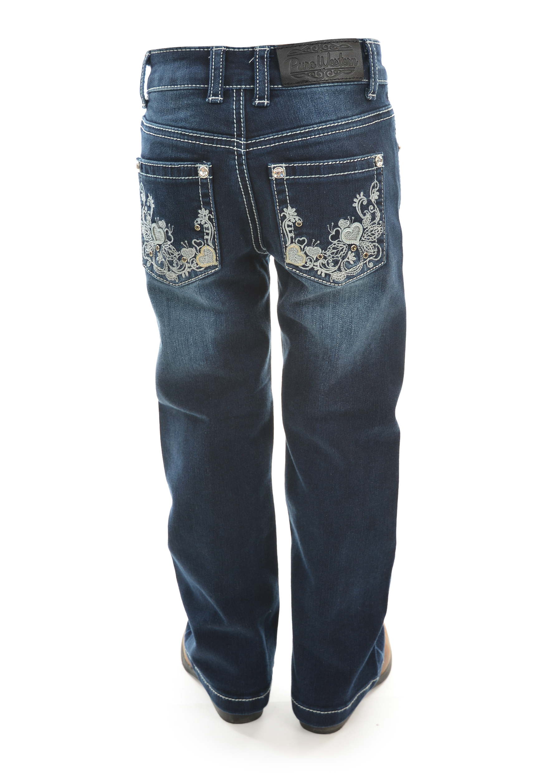 Kids Jeans Pure Western Girls Rosie Bootcut