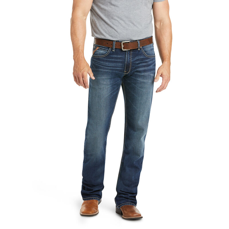 Mens :: Ariat M5 Travis Slim Stretch Sturgis Stackable Straight Leg