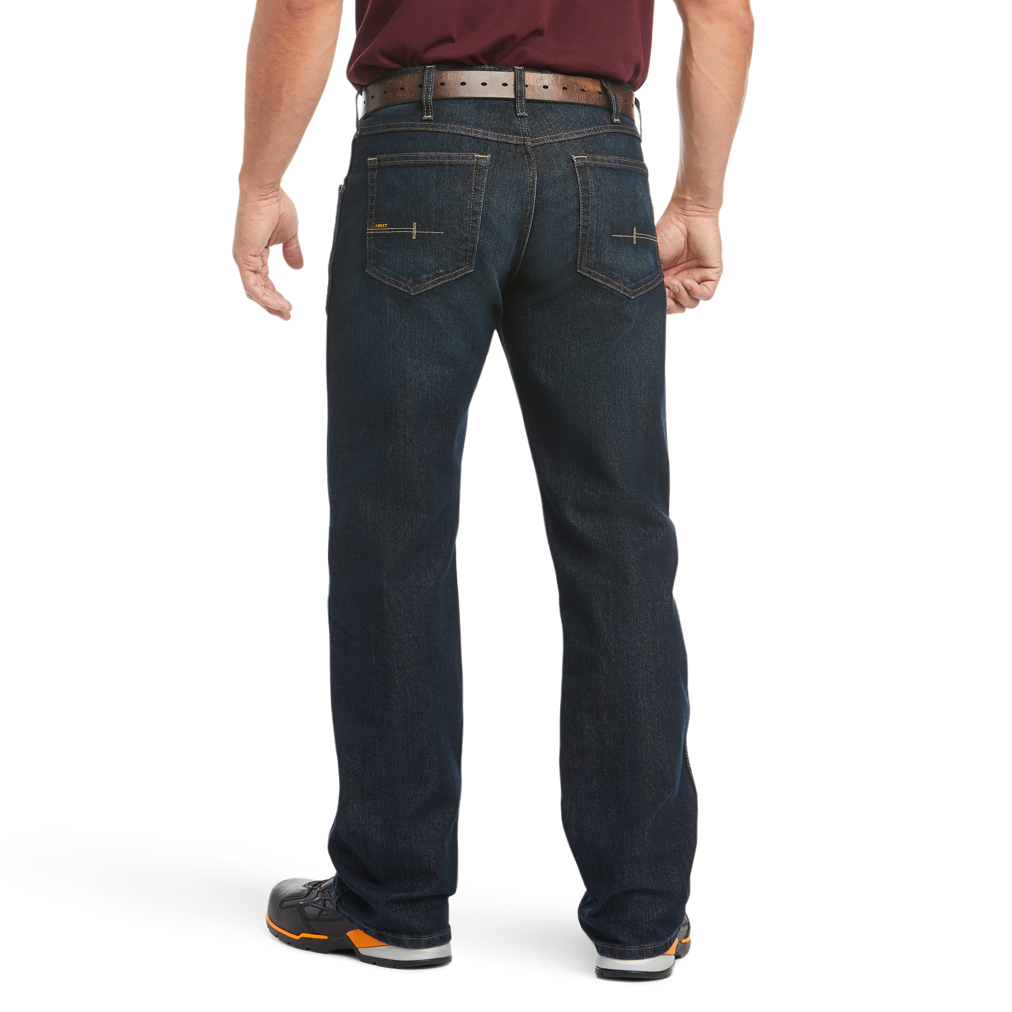 Mens :: Ariat M5 Blackstone Rebar M5 Slim DuraStretch Edge Stackable ...