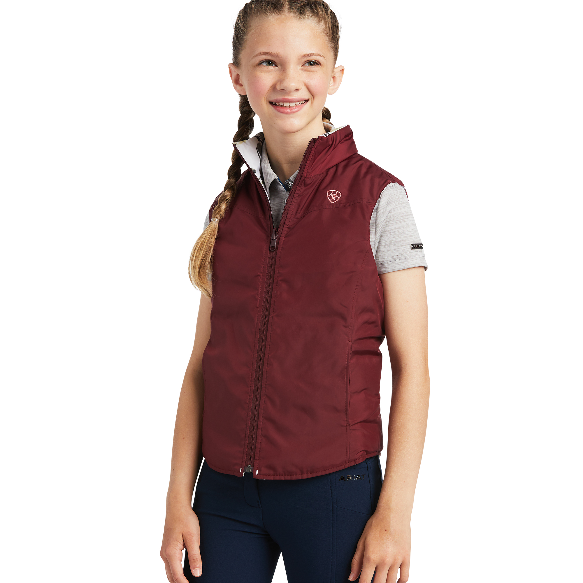 Kids Ariat Bella Reversible Insulated Vest