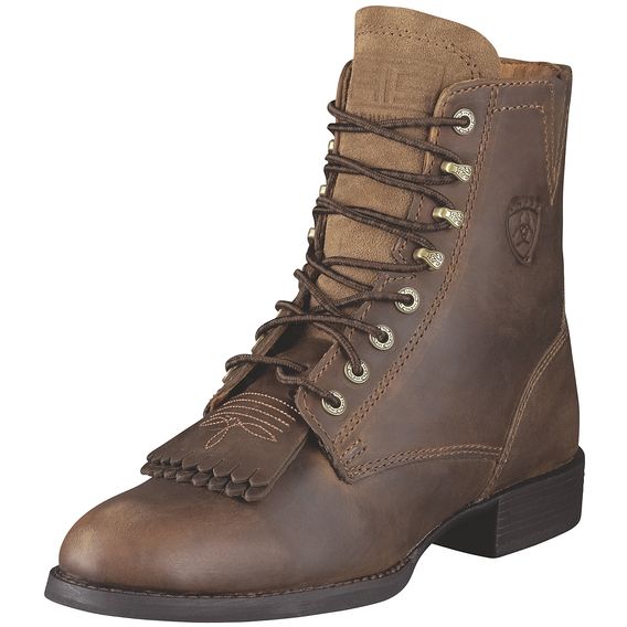 Mens Distressed Brown Laceup boot