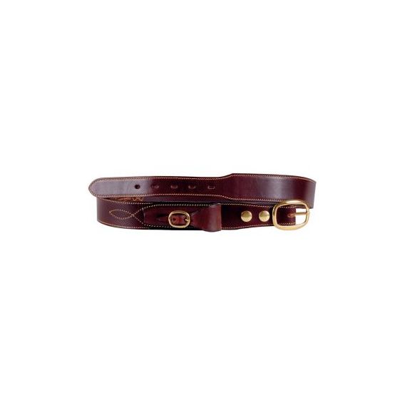 Belt with deals knife pouch
